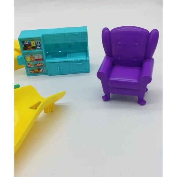 Disney Junior Muppet Babies Schoolhouse Replacement Pieces Chair Steps Slide Lot - Picture 3 of 6